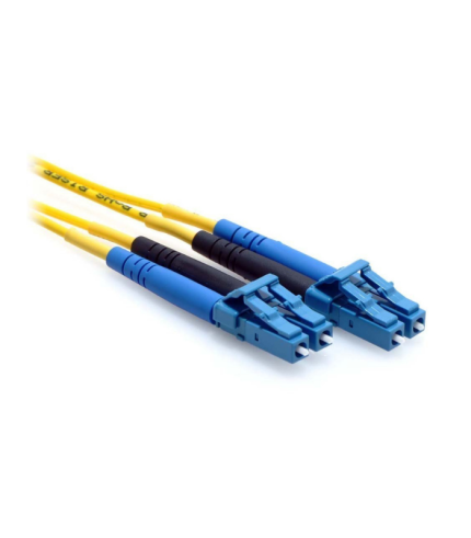 LC/LC Single Mode Dublex Fiber Optik Patch Kablo