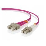 SC/LC Multi Mode OM4 Dublex Fiber Optik Patch Kablo