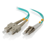 SC/LC Multi Mode OM3 Dublex Fiber Optik Patch Kablo