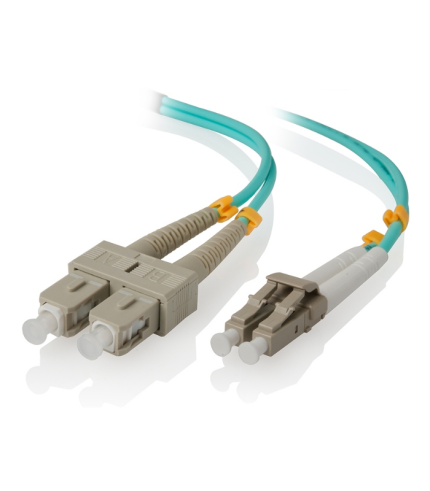 SC/LC Multi Mode OM3 Dublex Fiber Optik Patch Kablo